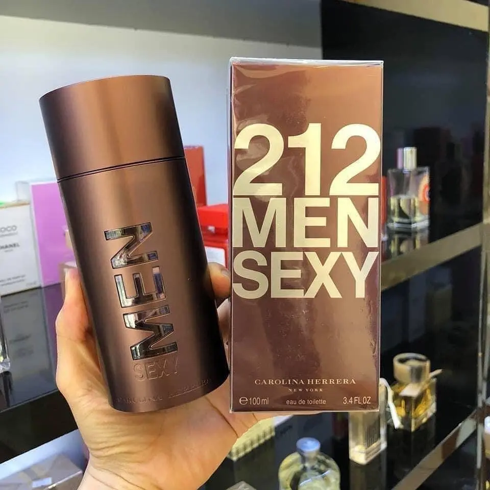 PARFUM PRIA CH 212 SEXY MEN ORIGINAL Woody Fruity Perfume Cowok Perempuan Laki-Laki