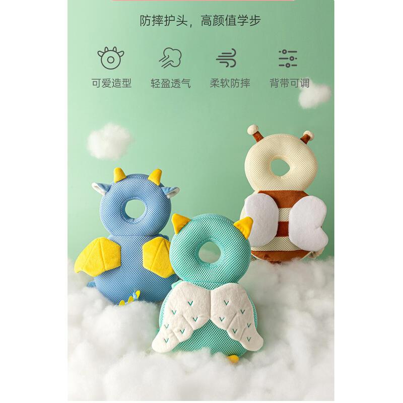Product Introduction of New Style Shock-resistant Pillow Summer Toddler Headrest Baby Anti-collision Head Protection Pad 2
