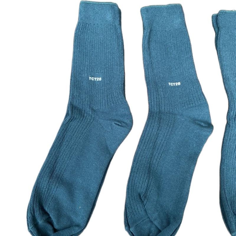 Combo 3 đôi tất màu than dệt kim đẹp loại 1 3