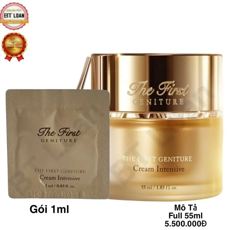 [ Mới 2027 ] Combo 50 gói Kem chống lão hóa tái sinh da trẻ hóa làn da tái tạo tế bào mầm Ohui The First Cream Intensive