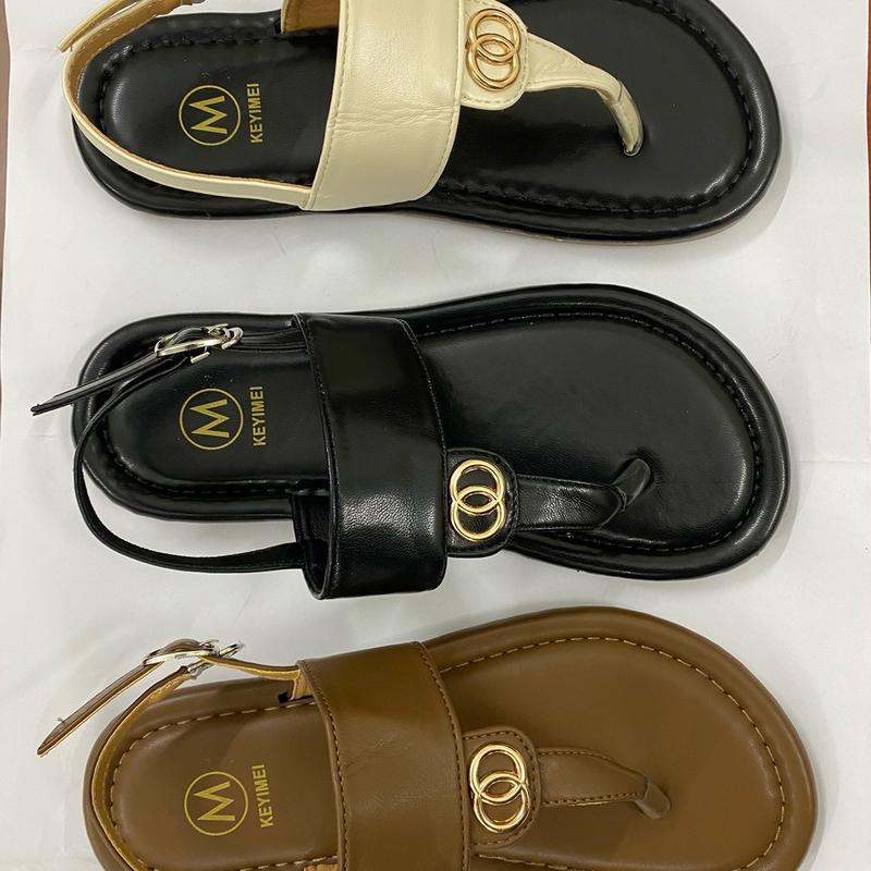 Dép sandal nữ mũi tròn da mềm đế cao su dẻo hàng qc fullbox ( đi chuẩn size nha ảnh thật shop chụp) 7