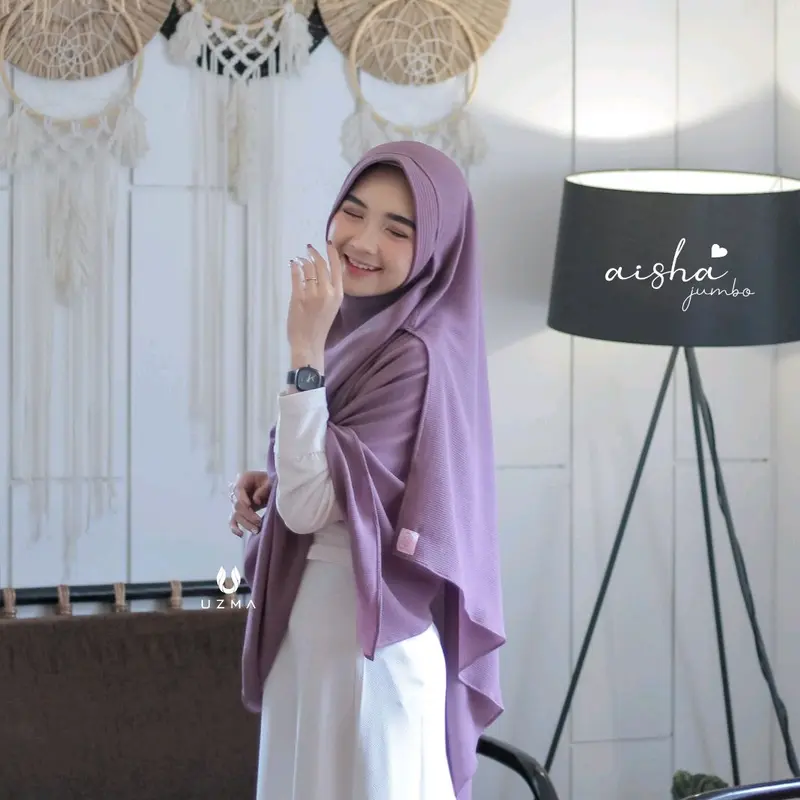 Aisha Instan Uzma Hijab Size Jumbo 2