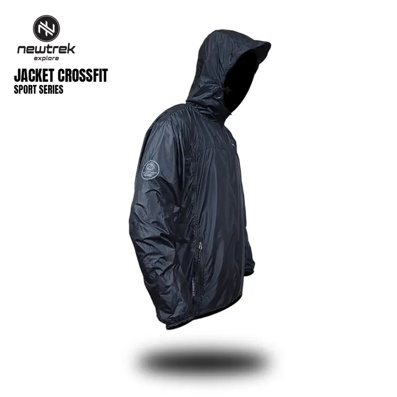 Newtrek Jaket Outdoor - Pakaian Jaket Parasut Olahraga Uniseks Crossfit Sport Series jaket pendaki gunung jaket  windbreaker gorpcore  wildshell arei  gorpcore gorpcore  gunung 2