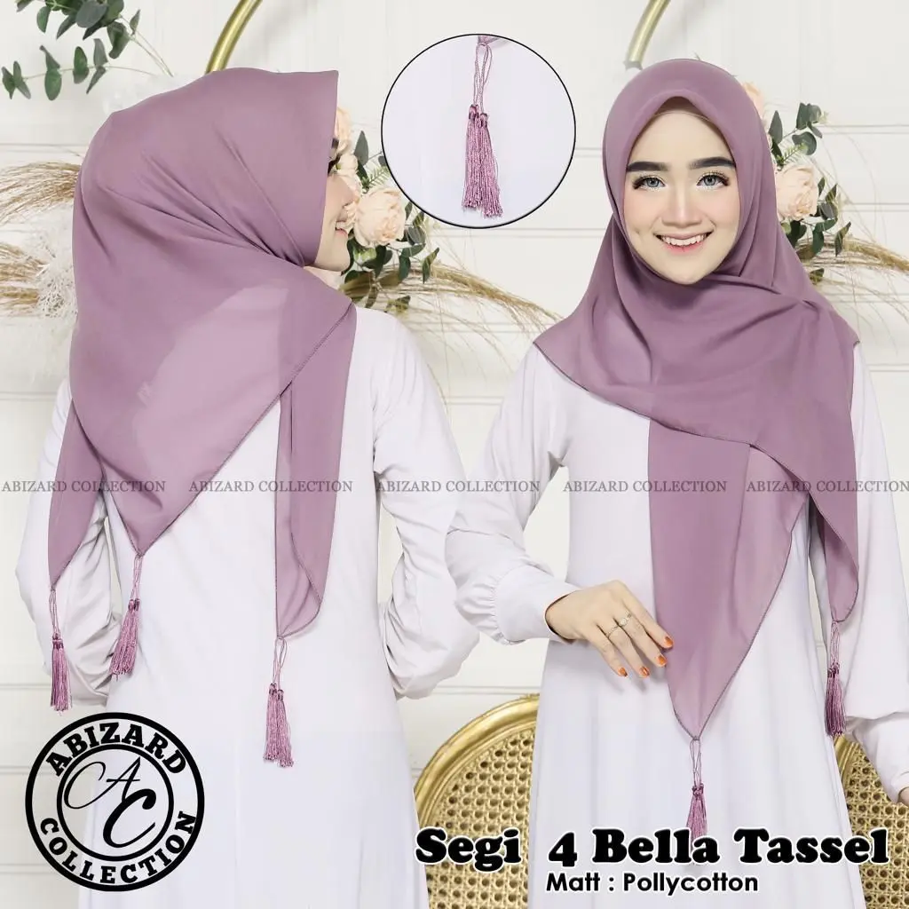 SEGI EMPAT POLLYCATTON TASSEL (Best Quality)