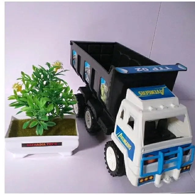 Miniatur Trek Modif TTP02 X Truk Oleng Antobollo Set Hadiah Anak Cowok Pendidikan 3