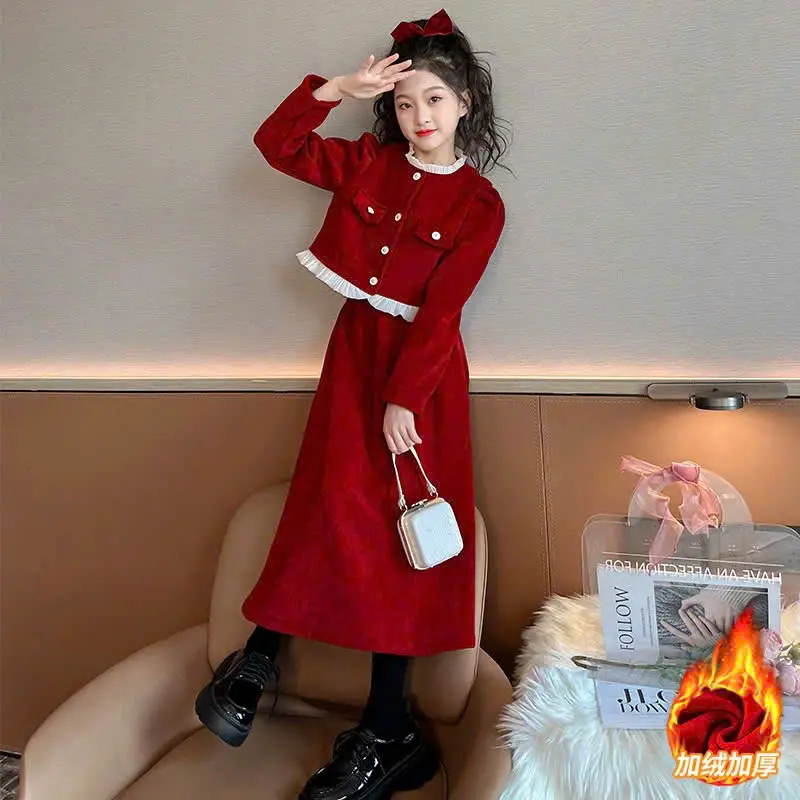 SIÊU RẺ- QUẦN ÁO TRẺ EM- SET VÁY RUBY TIỂU THƯ