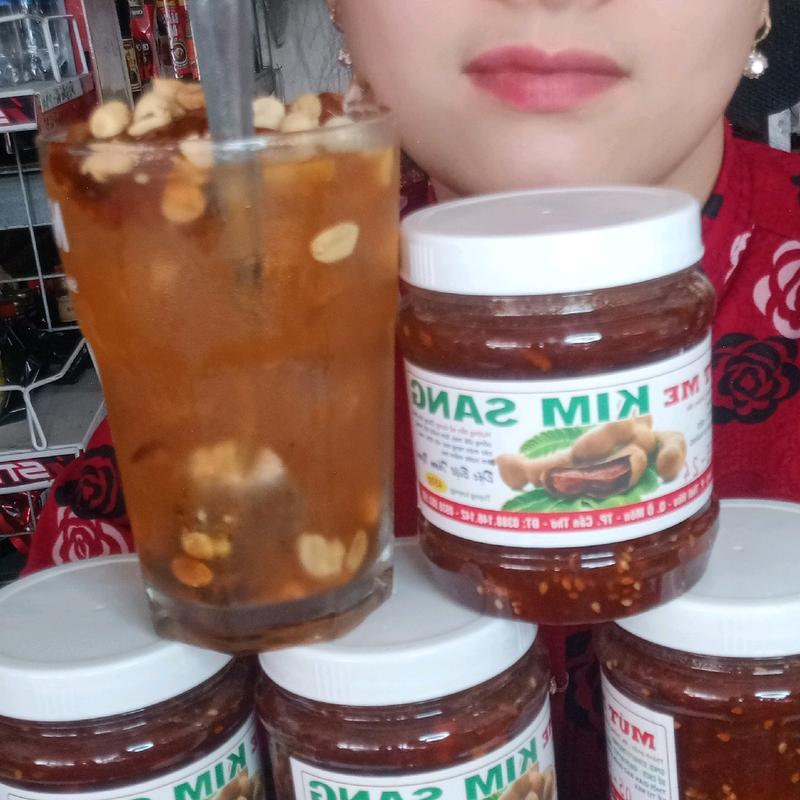 2 Hủ Mứt me ngào đường, me rim uống đá chua ngọt 4