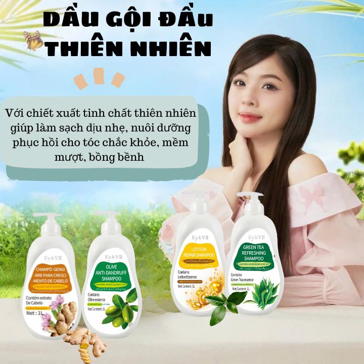 Product Introduction of Dầu gội đầu tinh chất thiên nhiên giúp làm sạch mềm mượt tóc Chăm Sóc Tóc, daugoidau, dầu gội đầu sạch gầu, giảm rụng tóc 1