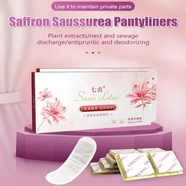 【BBHJHGY】 【Jualan】miếng lót Hoa Sen Tuyết nghệ tây saussurea chăm sóc cá nhân cho nữ