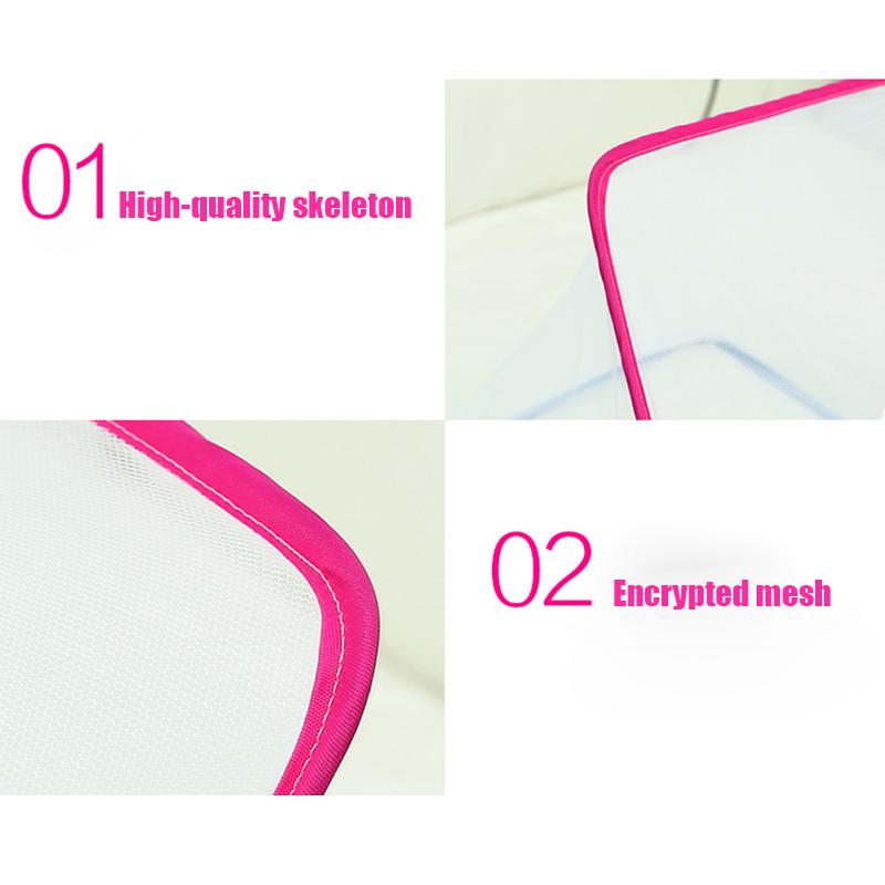 Product Introduction of 2024 Children Baby Mosquito Net for Bed Portable Foldable Newborn Travel Tent Free Installation Portable Baby Crib for Home 20