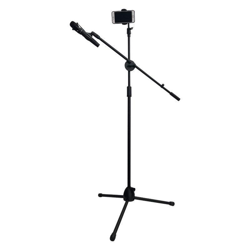 Chân Stand Kèm Mic - Chân Đế Đứng Kèm Kẹp Và Mic, Điều Chỉnh 360 Độ Và Chiều Cao Chân 1