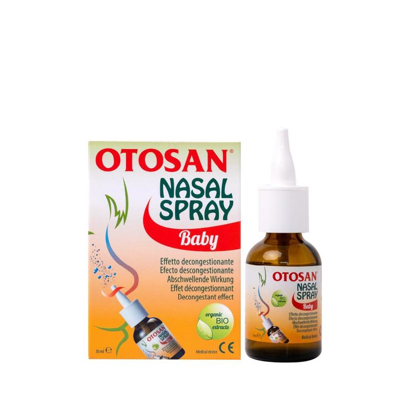 Otosan Nasal Spay Baby - Xịt mũi cho bé từ 6 tháng tuổi