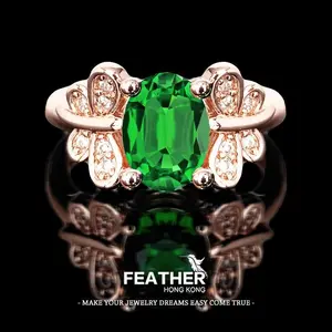 FEATHER HONGKONG - ( FREE SIZE ) - CINCIN WANITA Rings