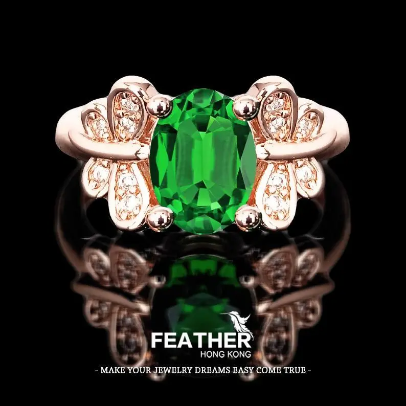 FEATHER HONGKONG - ( FREE SIZE ) - CINCIN WANITA Rings