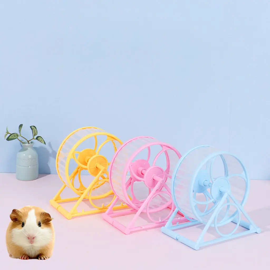 Udxizvk Hamster Running Toy Smooth Edge Leisure Toy Hamster Toy Small Animal Running Sport Wheels for Rodents Wear-resistant