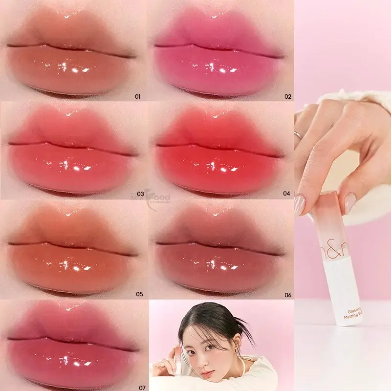 [NEW][INAPSQUARE][VE-EASY] Son Dưỡng Dạng Thỏi Trang Điểm Có Màu Thuần Chay Romand Glasting Melting Balm 3.5g Cosmetic Mỹ Phẩm Son Môi 6