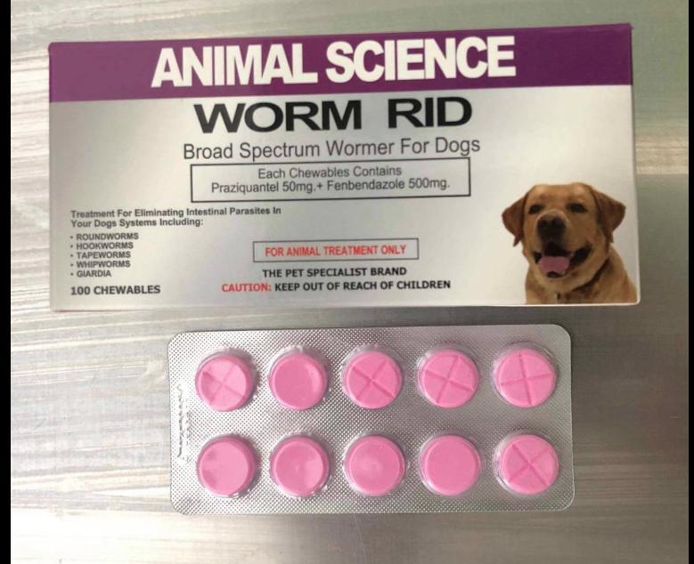 Worm Rid Dewormer b animal science Tablet For Dogs And Cats - TikTok ...