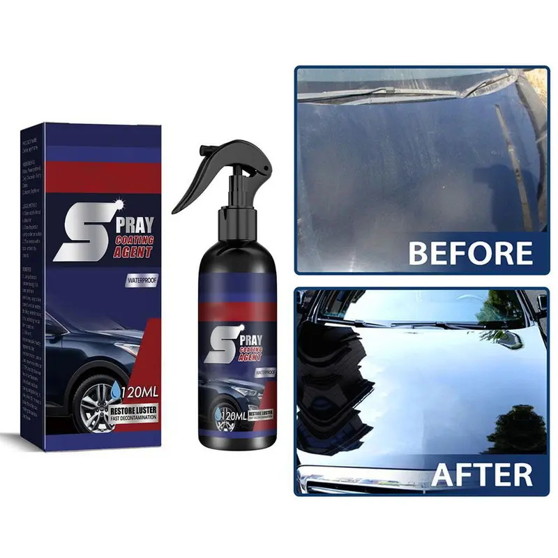120ml Nano Ceramic Coating Pelindung Car Nano Coating Body Pengkilap ...