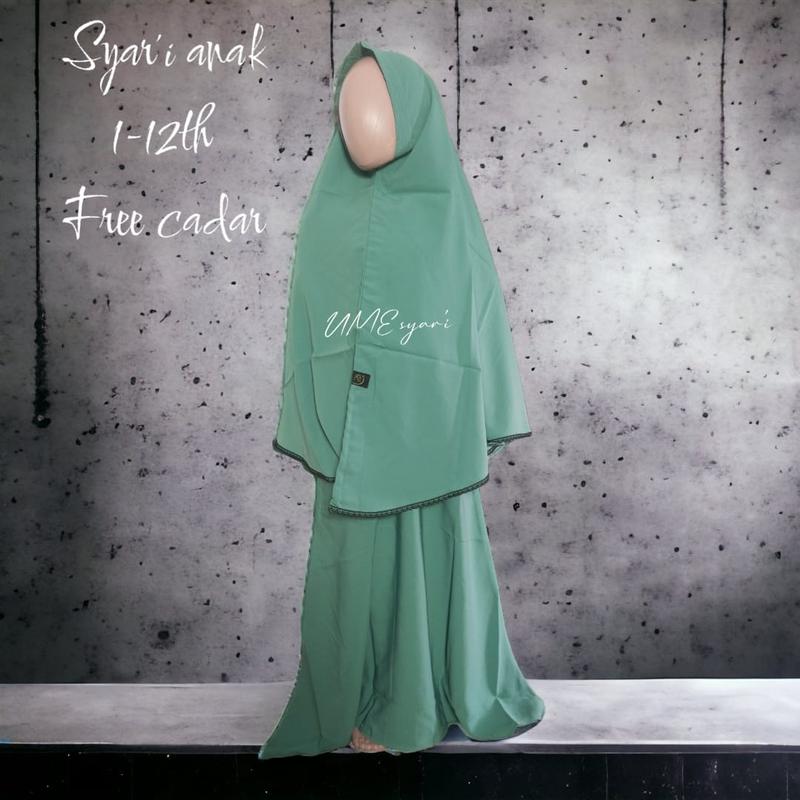 Product Introduction of GAMIS SET ANAK PEREMPUAN/GAMIS ANAK/BUSANA MUSLIM ANAK 2