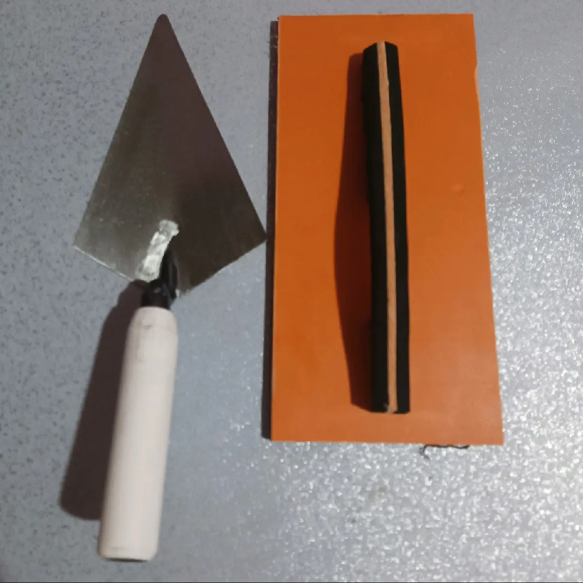TROWEL SET RODELA PVC & TROWEL CEMENT LARGE (PLASTERING TROWEL)