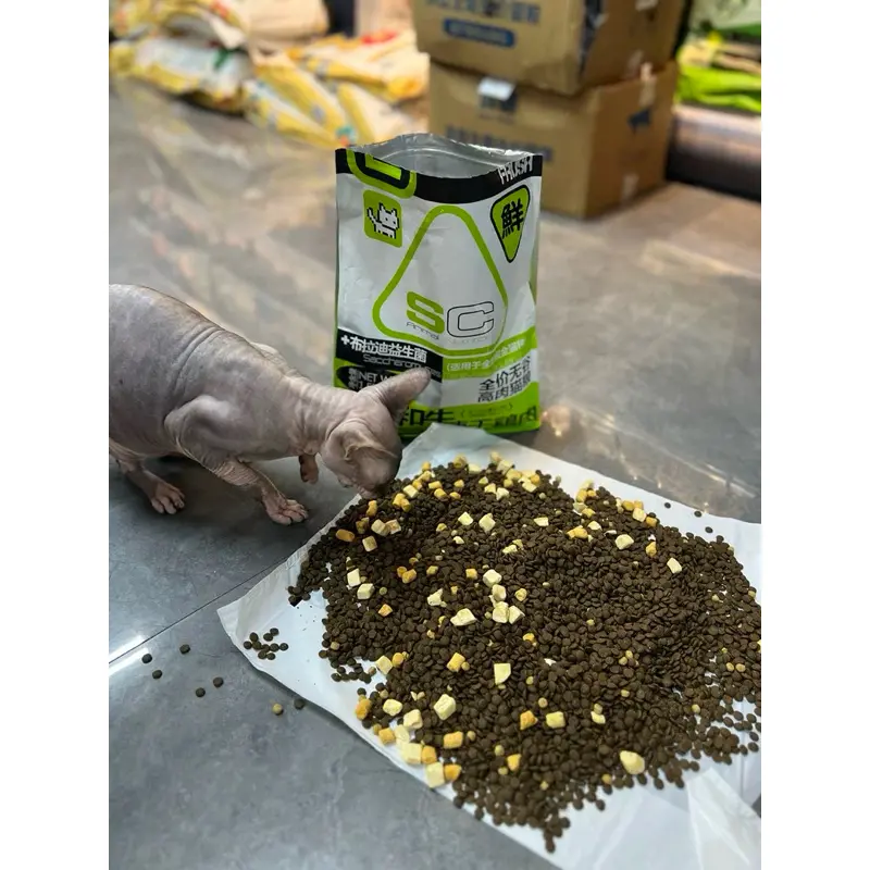 ￼Hạt SC topping cho mèo mọi lứa tuổi giàu protein Thức ăn cho mèo SC bổ sung men vi sinh giúp tiêu hoá phukienchomeo1891 không gluten phổ cập 5