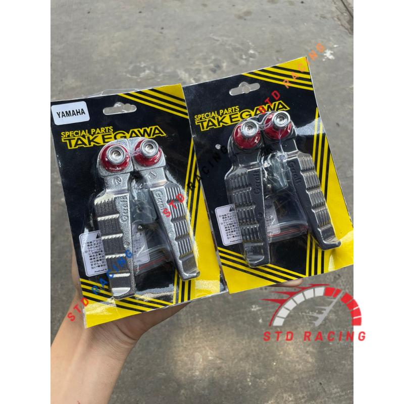  Gác Chân Sau TAKEGAWA TẶNG CỐT SALAYA Gắn Xe HONDA YAMAHA Dream Wave Fu Led Vision AB ,Nhôm Đúc 