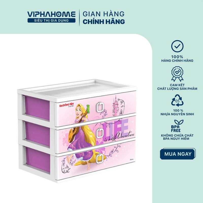 [THANH LÝ TRẦY NHẸ] TỦ 3 NGĂN MINI ĐỂ BÀN ANH HÙNG ĐẠI ĐỒNG TIẾN