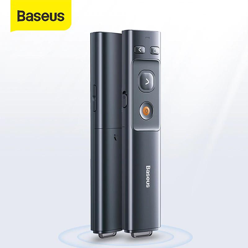 BASEUS Laser Pointer Wireless Presenter Remote Control Alat Presentasi 0