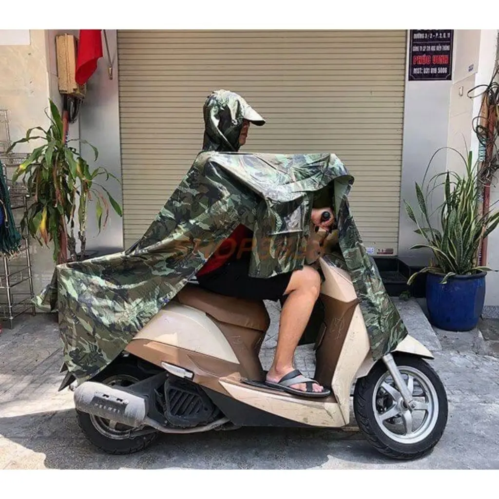 áo mưa chống nước,áo mưa lính vải dù cánh dơi xẻ tà, hàng loại 1,chống thấm nước,siêu bền 1m4