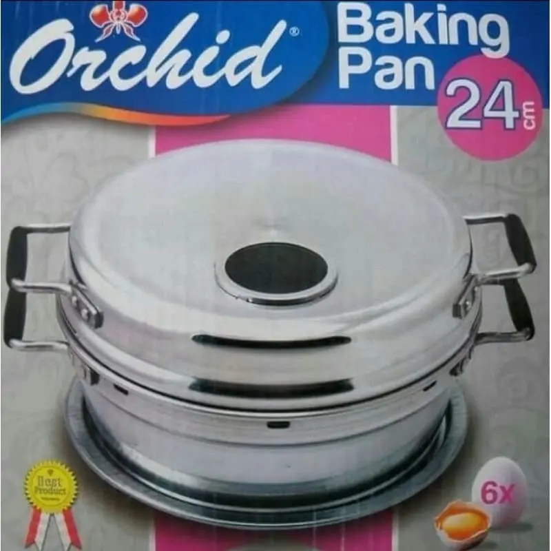 BAKING PAN ORCHID 24cm