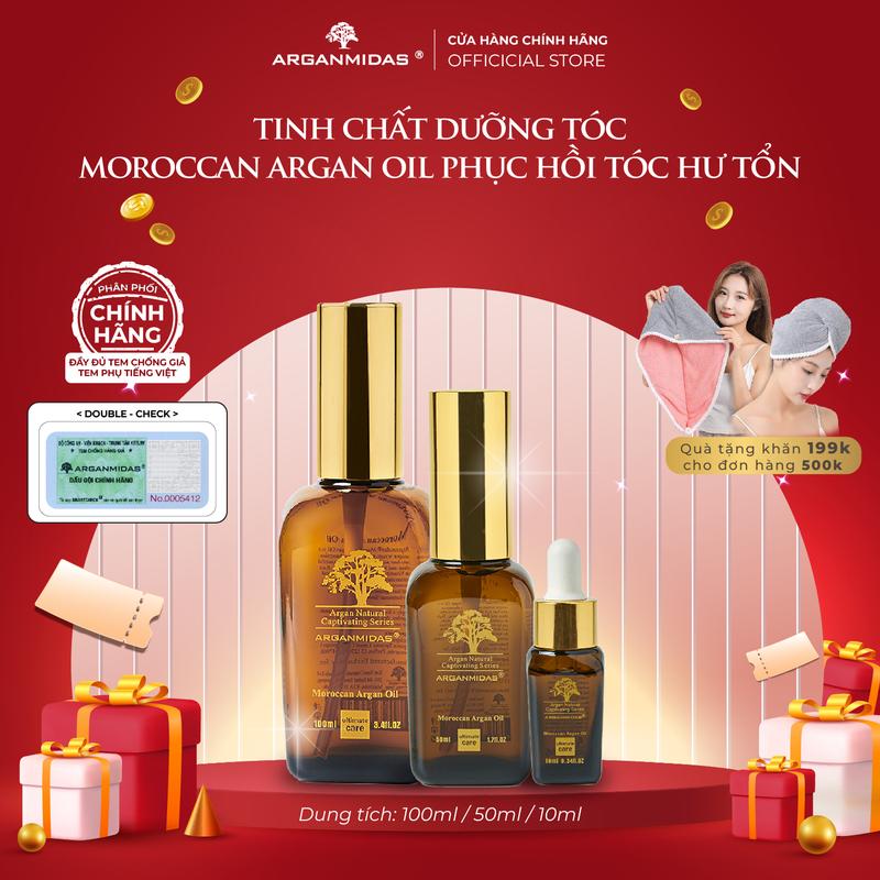 Tinh chất dưỡng tóc Moroccan Argan Oil 10ml Chăm Sóc Tóc