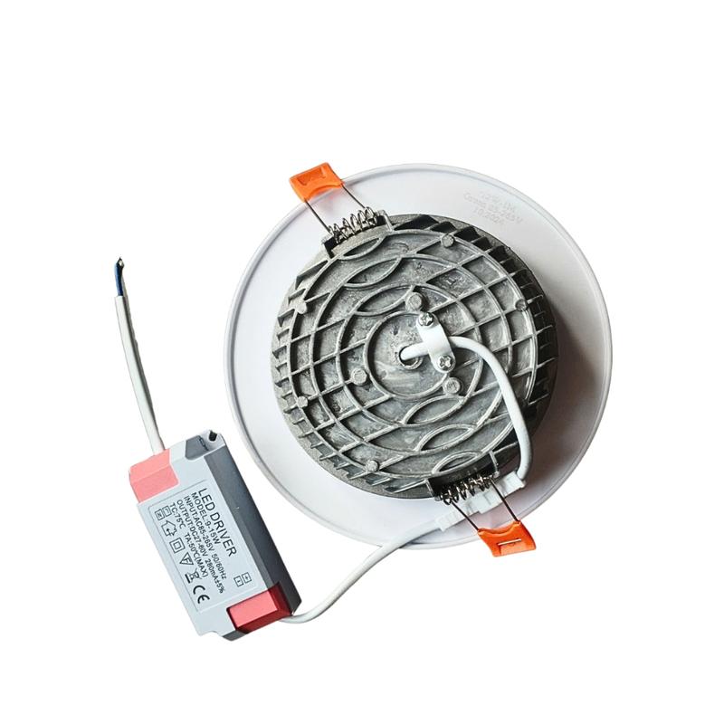 Đèn Led Âm Trần 7W 9W 12W (Nguồn Rời) PHI90,110 Đế Đúc , Đèn Ốp Trần, Đèn Âm Trần, Led Âm Trần, Đèn Downlight 2