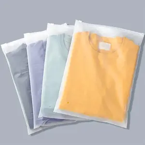 Zipper Zip Lock Pouch Storage Bag Plastik Doff Ziplock Wadah Platik EVA Tempat Penyimpanan Barang Multifungsi Serbaguna Pakaian Baju Sepatu Clear Frosted