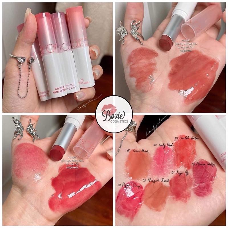 Ve-easy Son thỏi dưỡng có màu Romand Glasting Melting Balm 3.5g