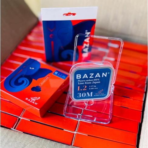 Chính Hãng Cước câu cá Fluro cacbon Bazan thẻo và trục - Fishing