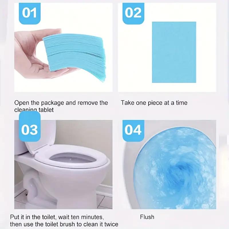 Product Introduction of 60pcs/90pcs Toilet Cleaning Sheets, Toilet Cleaner, Floor Cleaner, Household Floor Cleaning Sheets, Toilet Toilet Bowl Cleaner, Odor Toilet Descaling Cleaning Sheets, To Urine Stains And Odor, Cleaning Supplies 0