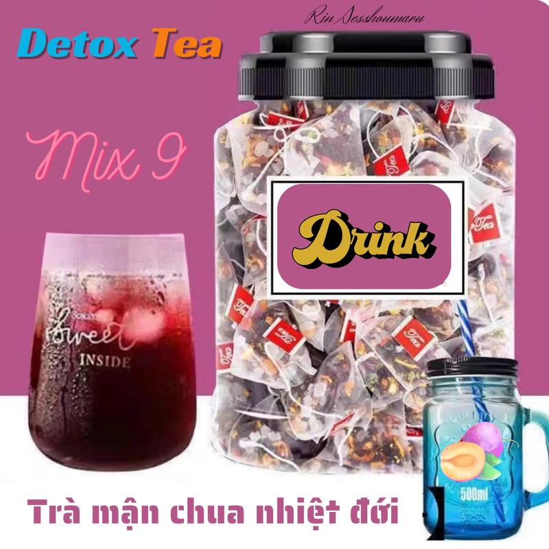 Trà mận chua 9 loại thảo mộc chua ngọt