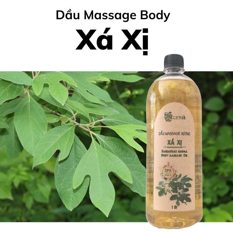 Dầu Massage Body Hương Xá Xị ACENA 1000ml trơn tay, mùi thơm thư giãn dễ ngủ Dưỡng Body Dưỡng Ẩm Da Body Oil