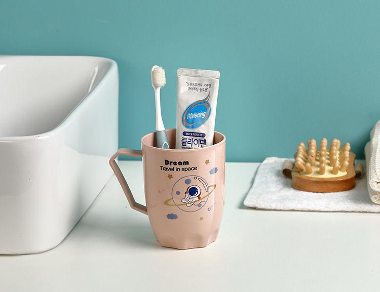 Product Introduction of Gargle Cup Household Toothbrush Cup Plastic Minimalist Children's Male and Female Couples Family Set Tooth Mug Tooth Mug Washing Cup 5