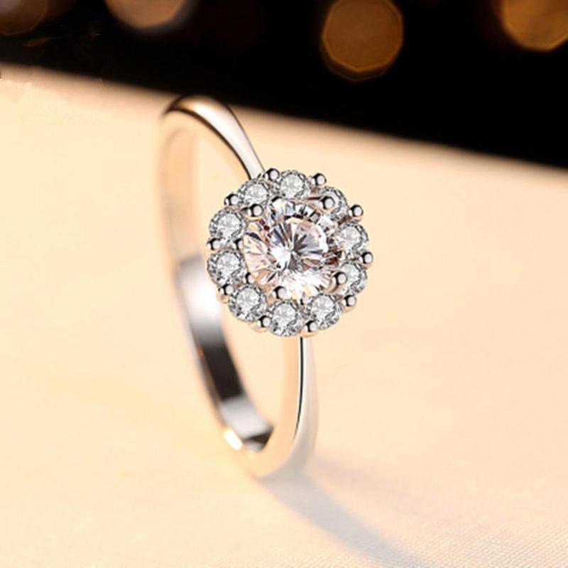 Product Introduction of Adjustable Opening  Ring  Luxurious Alloy  Ring Wedding Ring  for Wedding Ceremony Engagement Proposal Formal Occasions Bridal Jewelry Gift For Loved 0