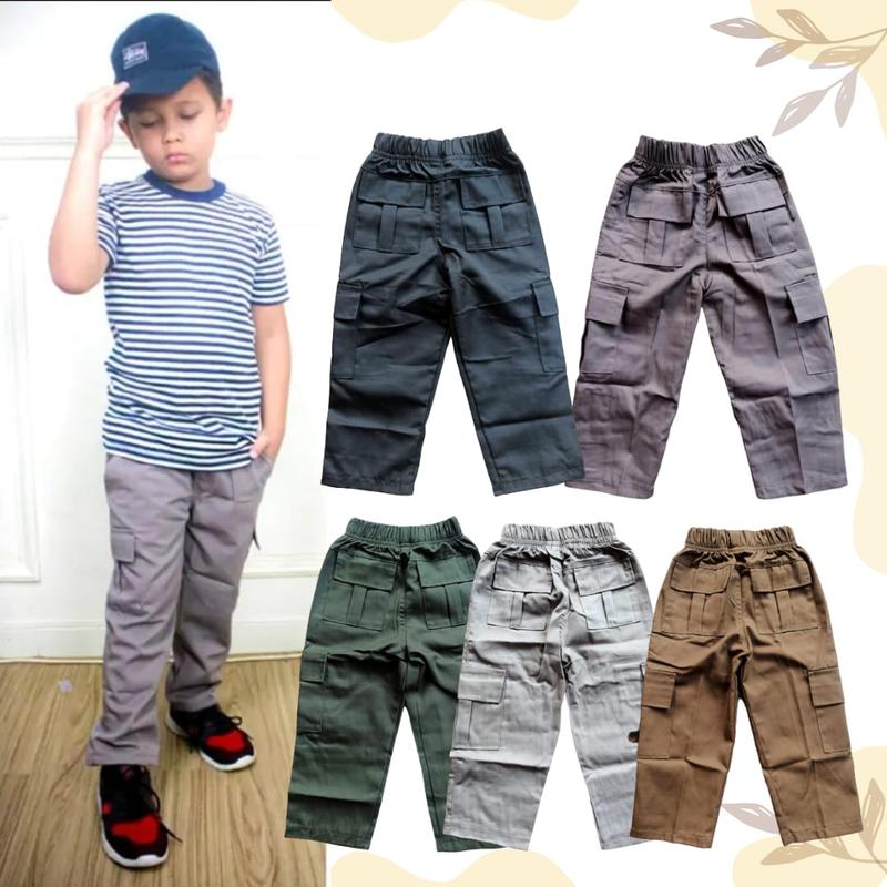 Product Introduction of CELANA PANJANG CHINO CARGO PANT ANAK 1-13 TAHUN UNISEX 2