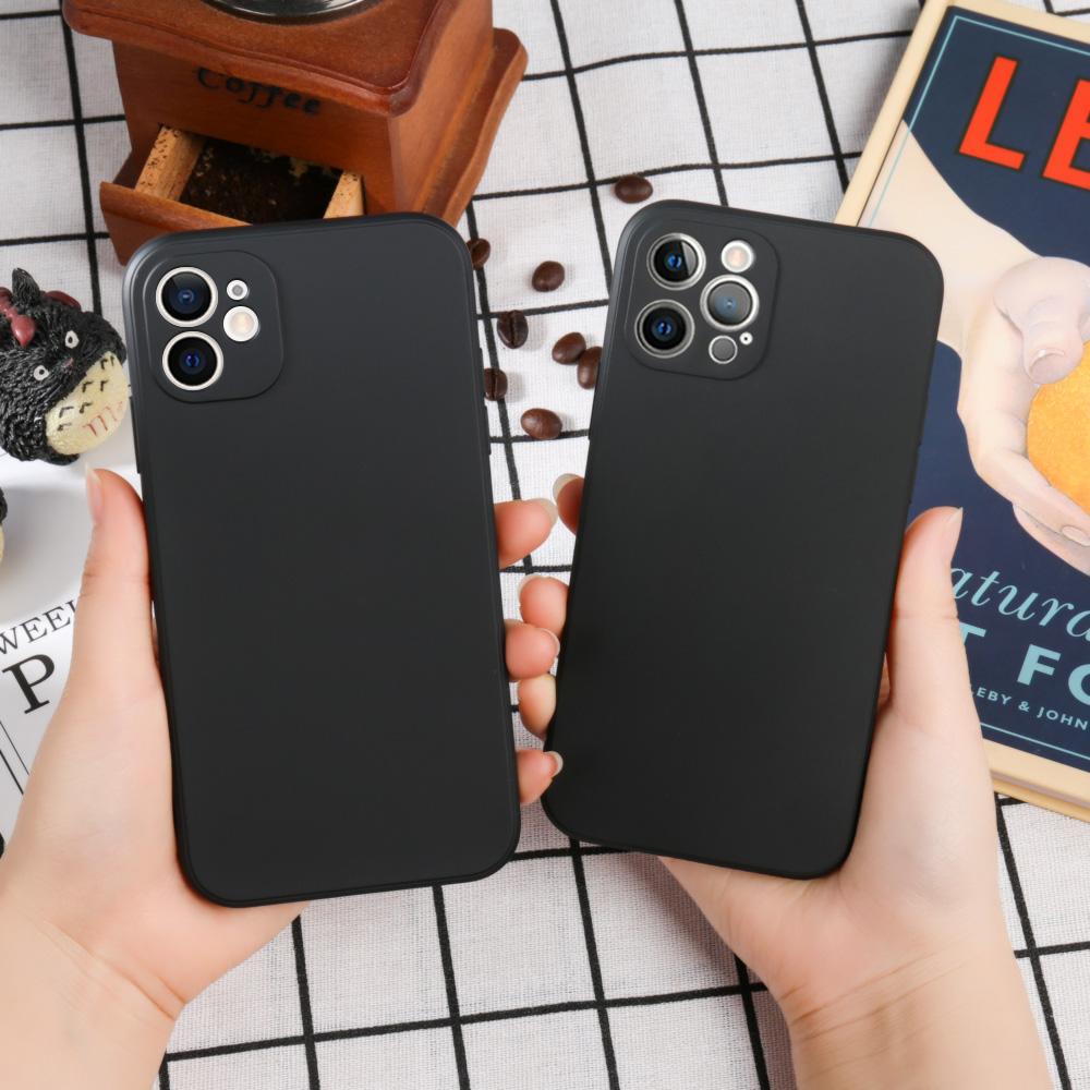 [Ready Stock] Casing Tahan Benturan Case untuk hp iPhone 15 11 13 12 Mini 14 16 11 12 13 17 Pro Max XR Air  X XS Max 6S 6 7 8 Plus SE 2020 Mode Baru SoftCase Back Cover