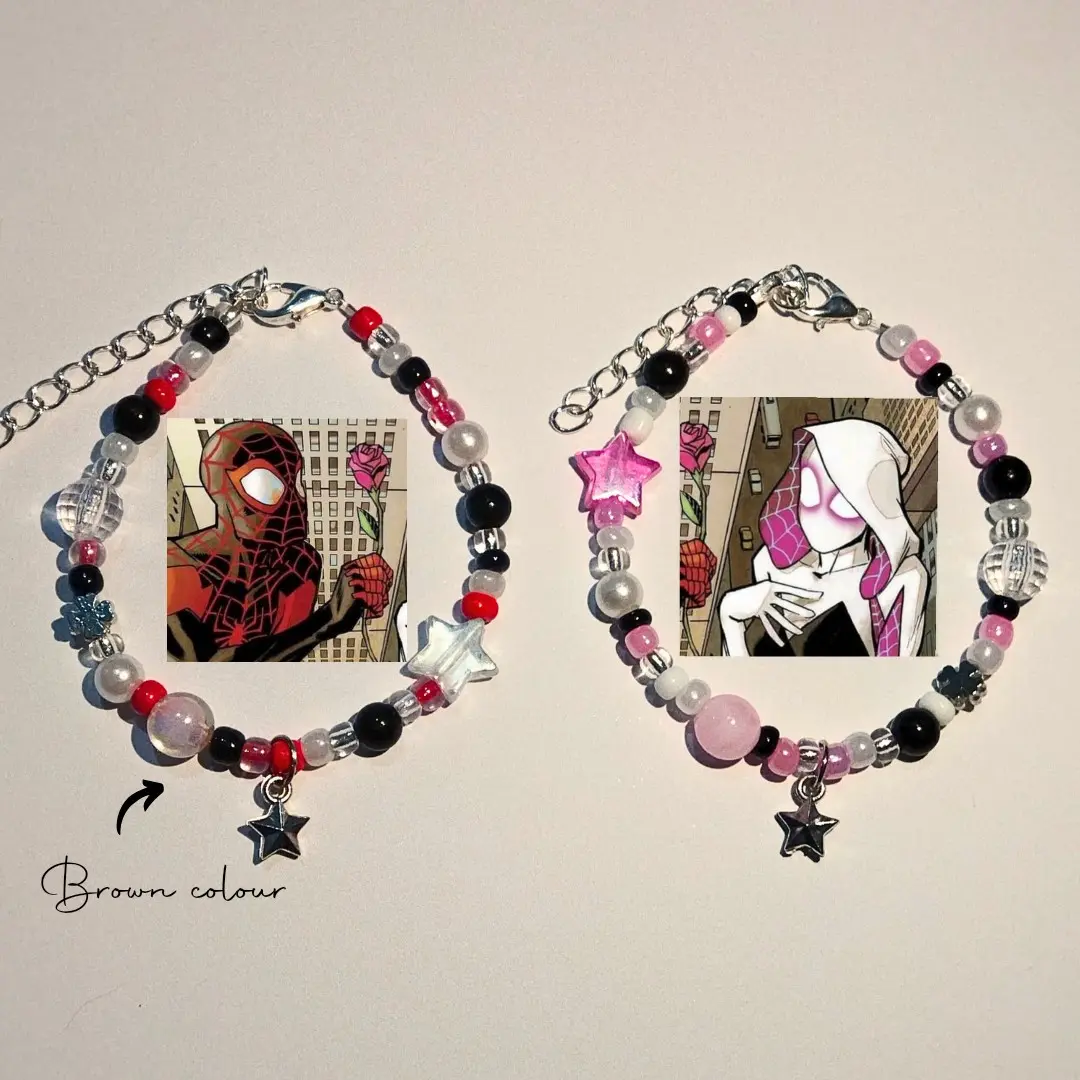 Spiderman Themed Bracelet / Gelang Couple Spiderman