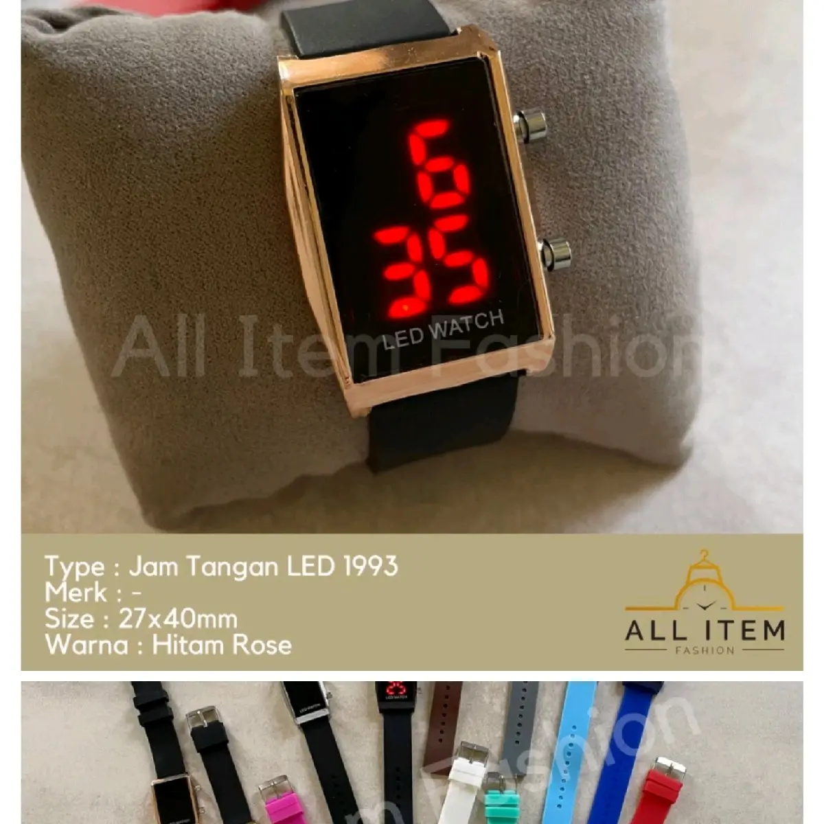jam tangan unisex Digital