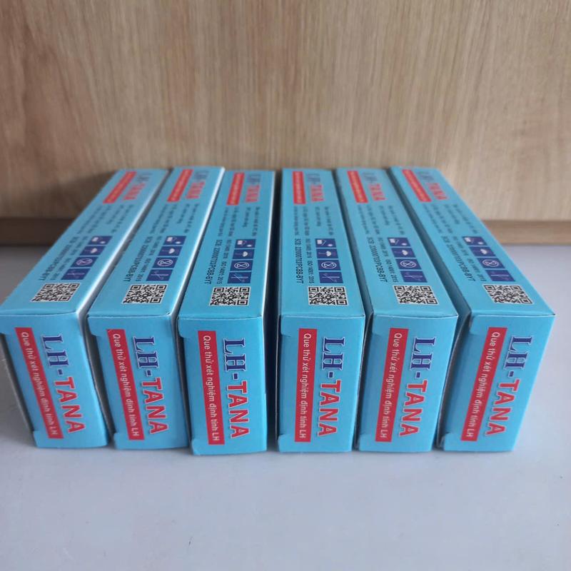 1 Que thử rụng trứng LH-Tana.  Hỗ trợ phát hiện ngày rụng trứng nhanh chóng và đơn giản 2