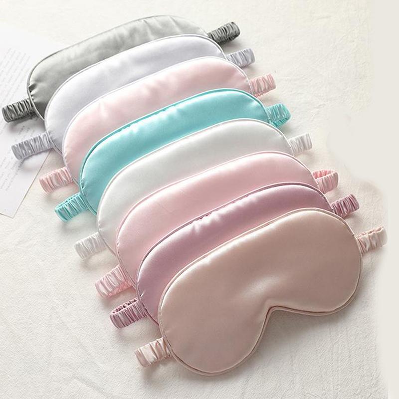 Product Introduction of Double-Side Pure Silk EyeShade Sleeping Eye Cover Eyepatch Health Sleep Shading 24