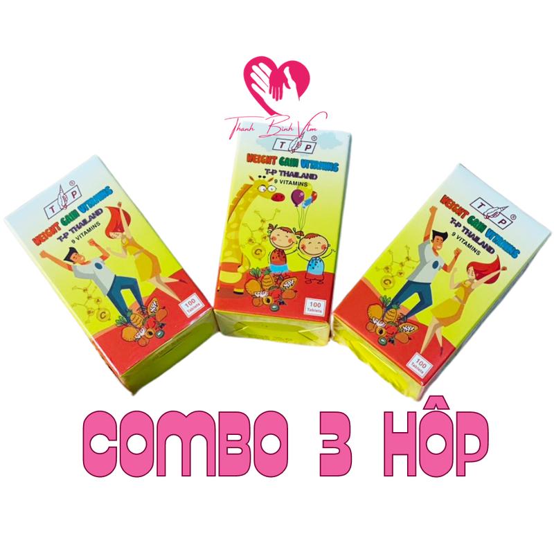   Combo 3 Hộp  Vitamin TP 100 Viên Thái Lan 