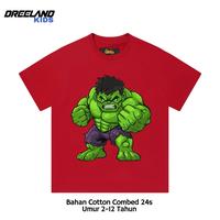 Gambar Dreeland Kids Kaos Anak Baju Anak Hulk / Kaos Tshit Marvel Avengers Anak Laki Laki Perempuan - Hitam, 1-2 Tahun dari DreelandOfficial Kota Bandung 4 Tokopedia