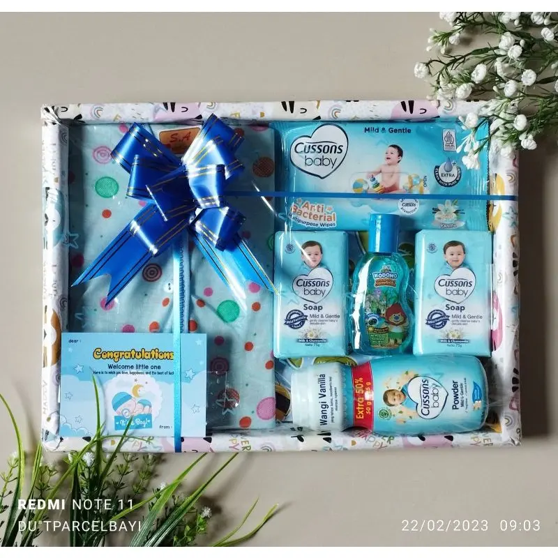 Parsel jenguk bayi baru lahir/ gift baby box