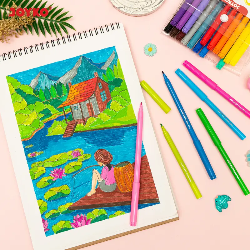 Pulpen Pena Warna Color Pen Joyko CLP-60 4